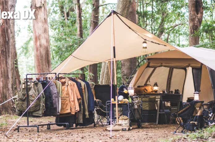 キャンプ　テント　タープ　キャンプ用品
