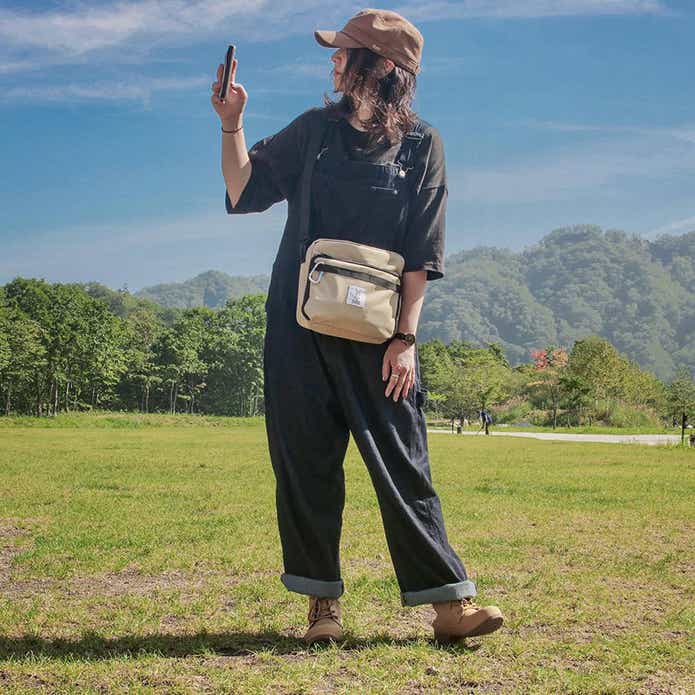 夏のキャンプコーデ