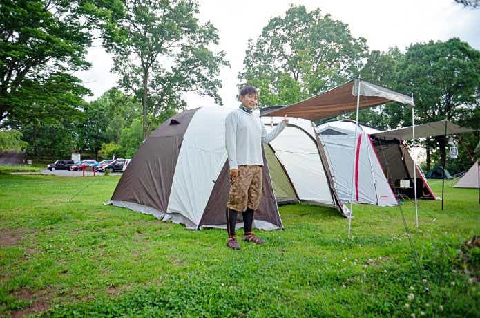 ティンバーリッジ6人用ツールームドーム型テント