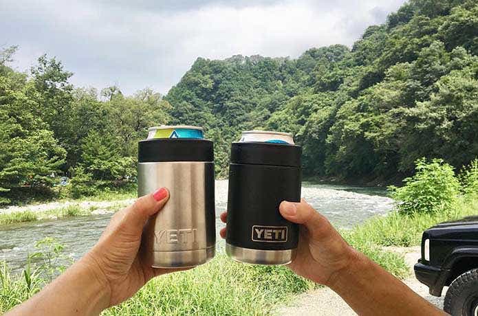 イエティのランブラーコルスター 2.0で乾杯