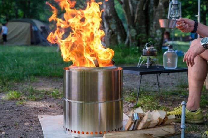 新品 FLAME STOVE フレイムストーブマックス MAX 焚火 キャンプ