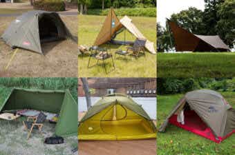 ソロキャンプ用テント