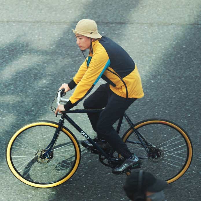 narifuri パッカブルジャケット　自転車