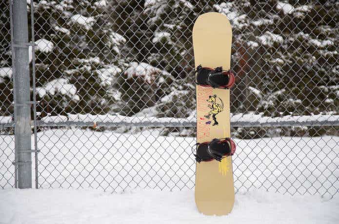 スノーボードの板-