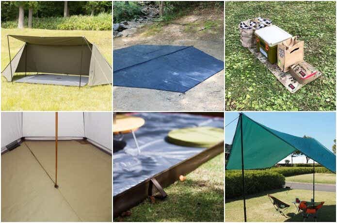 テント用グランドシートはあったほうがいい 代用と自作方法も解説 Camp Hack キャンプハック