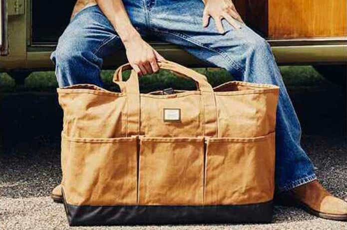 Filson workshop rugged online twill utility tote bag