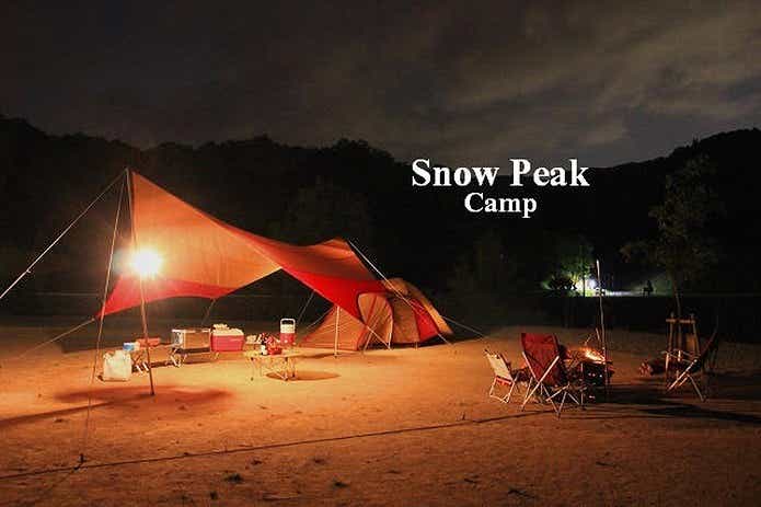 スノーピークのキャンプイメージ