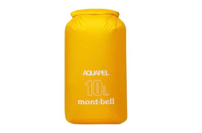 モンベルの防水バッグ