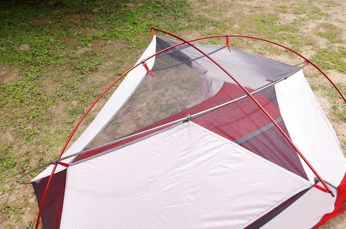 デザイン性の高いテント