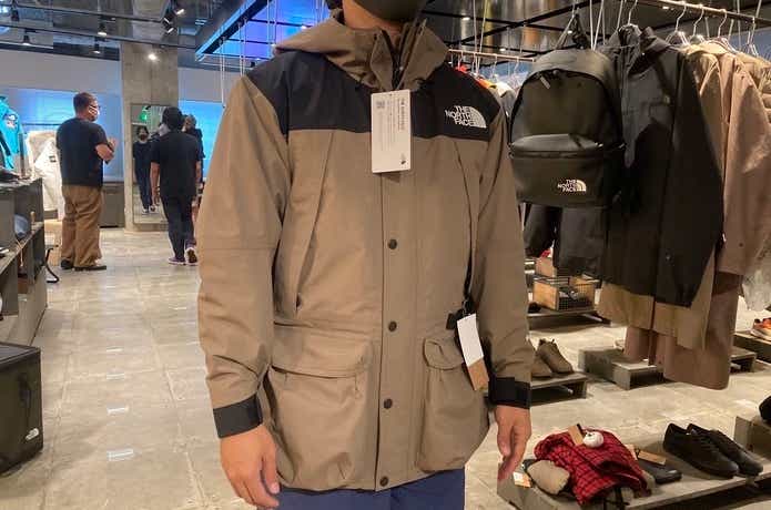 オックスフォードブルー THE NORTH FACE CRストレージジャケット