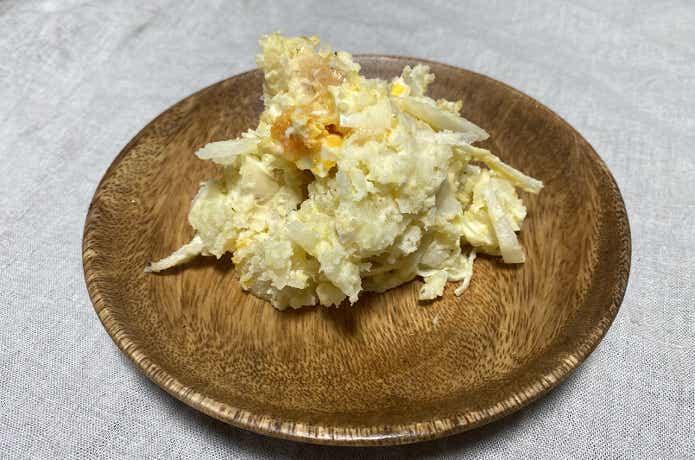 燻製卵で作ったポテトサラダ
