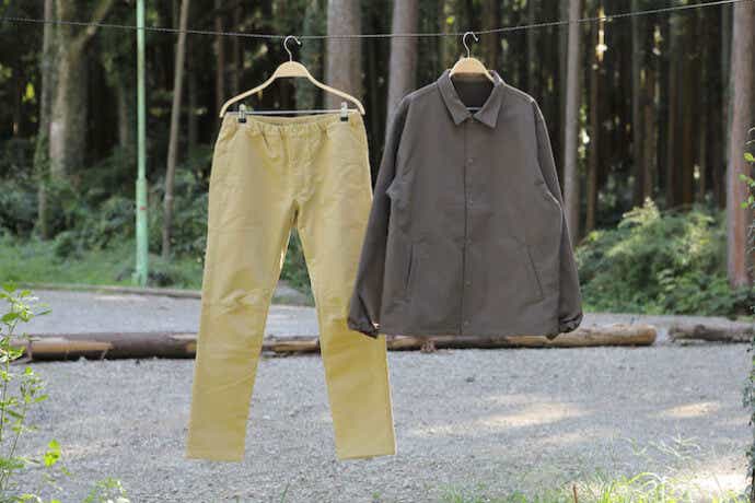 HINATABOCCOシリーズのパンツとジャケット