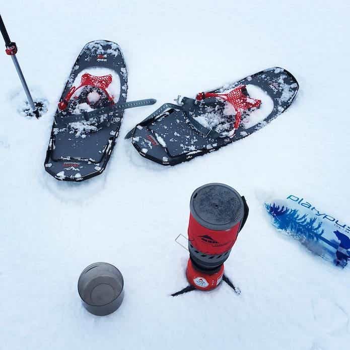 高評価即納ライトニングトレール　スノーシュー　22インチ 登山ウェア・アウトドアウェア