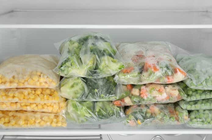 野菜を冷凍