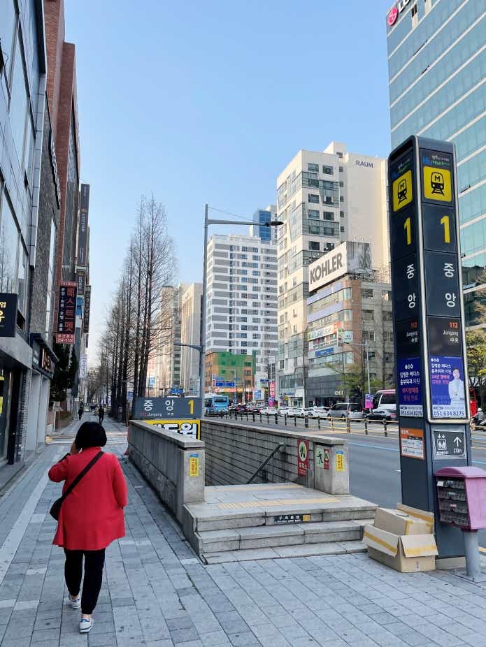 釜山は韓国第二の都市で、大都市だ