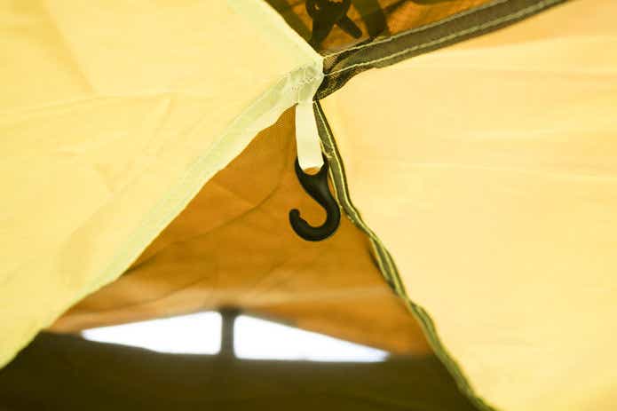 サークルドームテンプ5人用テント ランタンフック