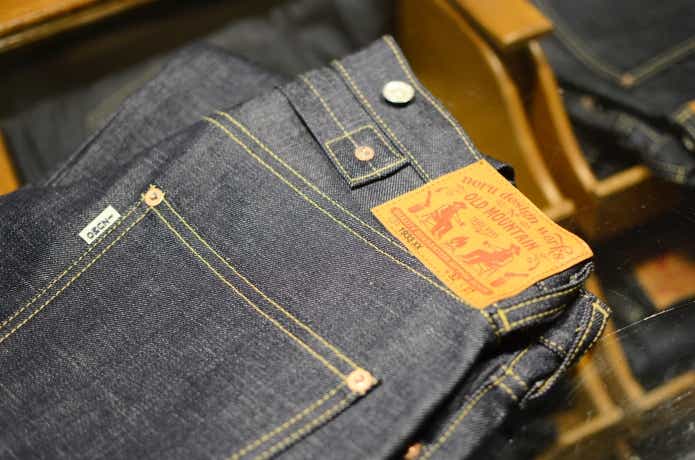 OLD MOUNTAIN × neru design works 1933XX TAPERED DENIM オールド