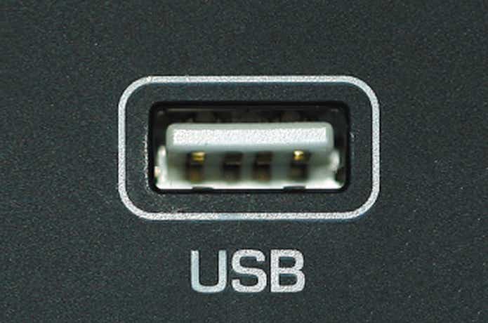 USBの差し込み口