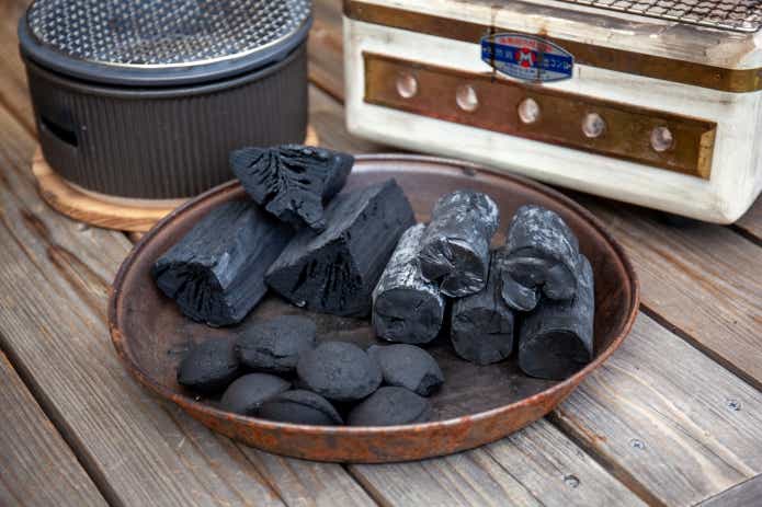 燃料となる炭の種類について
