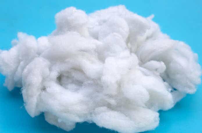 化学繊維で作られた綿