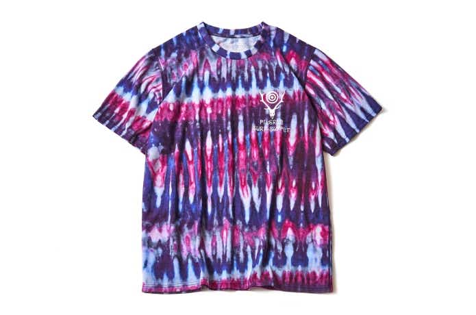 SOUTH2 WEST8 × Pilgrim Surf+Supply「TIEDYE T-shirt」 各￥00,000
