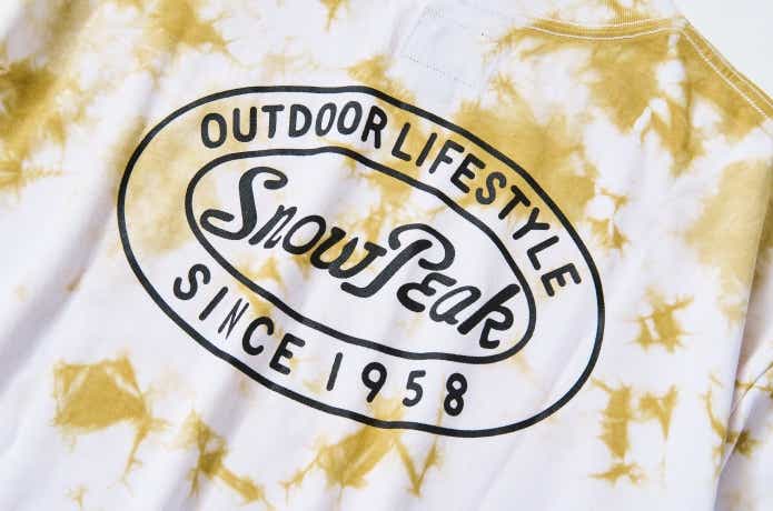 Snow Peak× JOURNAL STANDARD relume 「Classic Logo T-shirt」 各￥5,500
