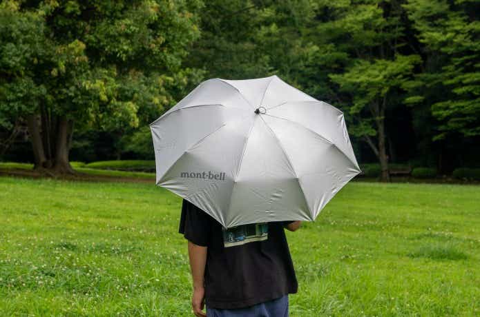 お気に入り モンベル サンブロックアンブレラ 晴雨兼用 折りたたみ傘 