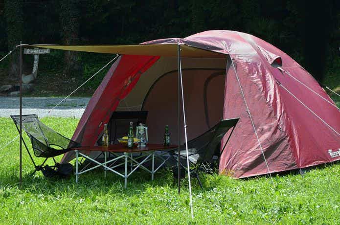 ドーム型の大型テント