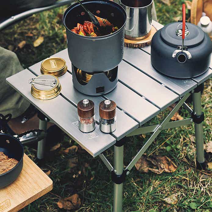 コンパクトアルミテーブル
