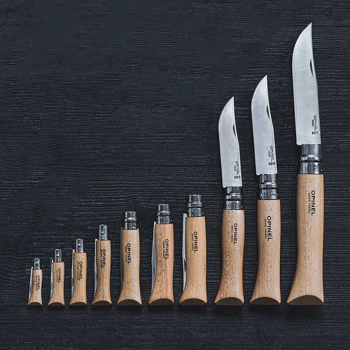 2024年】オピネルナイフのおすすめ25選！サイズ・種類・お手入れ方法を