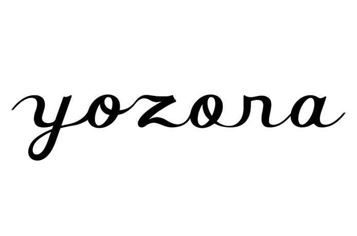 「yozor」ブランドロゴ