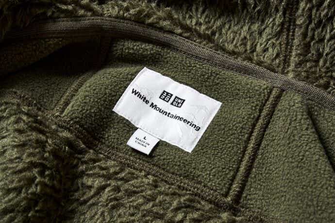 UNIQLO × White Mountaineering 「FLEECE FULL ZIP PARKA」 ￥7,990