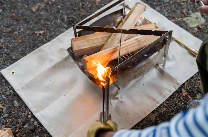 キャンプギア　焚き火道具　文化たきつけ