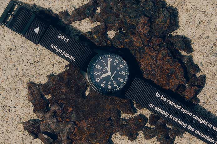 TIMEX × and wander EXPEDITION NORTH FIELD POST SOLAR