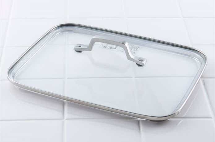 W角鍋のガラス蓋