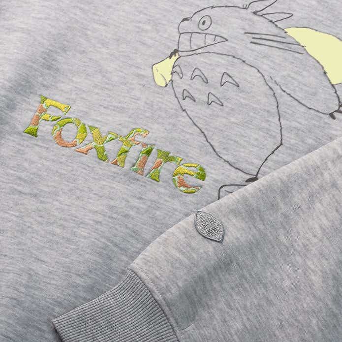 「トトロ×Foxfire」秋冬コラボアイテム エアレイヤーパーカー