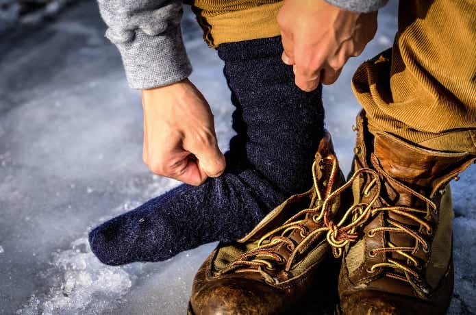 イエティナのAntarctica Socks