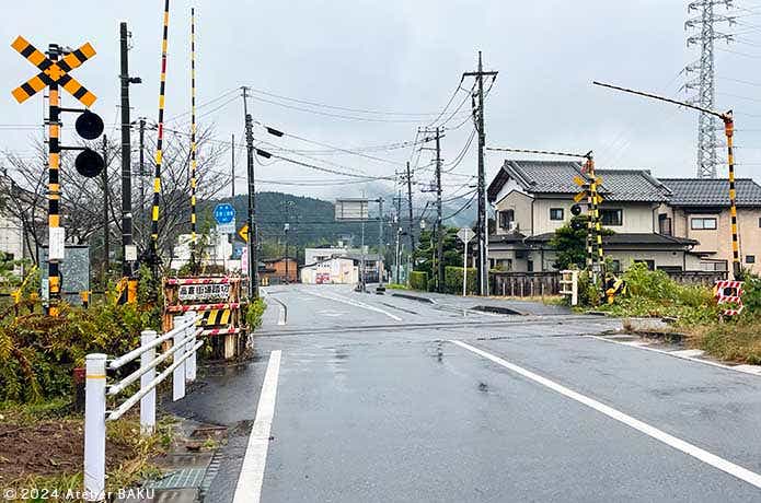 久留里駅の周辺道路