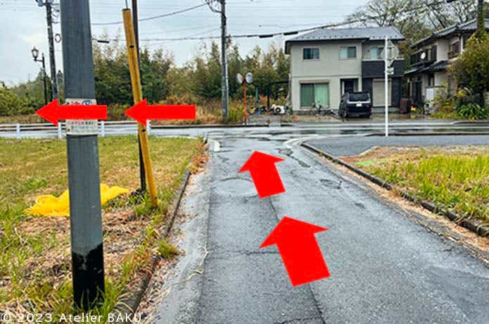 久留里駅の周辺道路