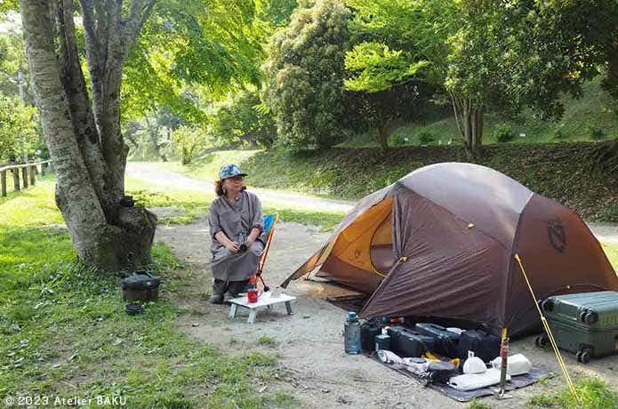 かずさオートキャンプ場のサイト