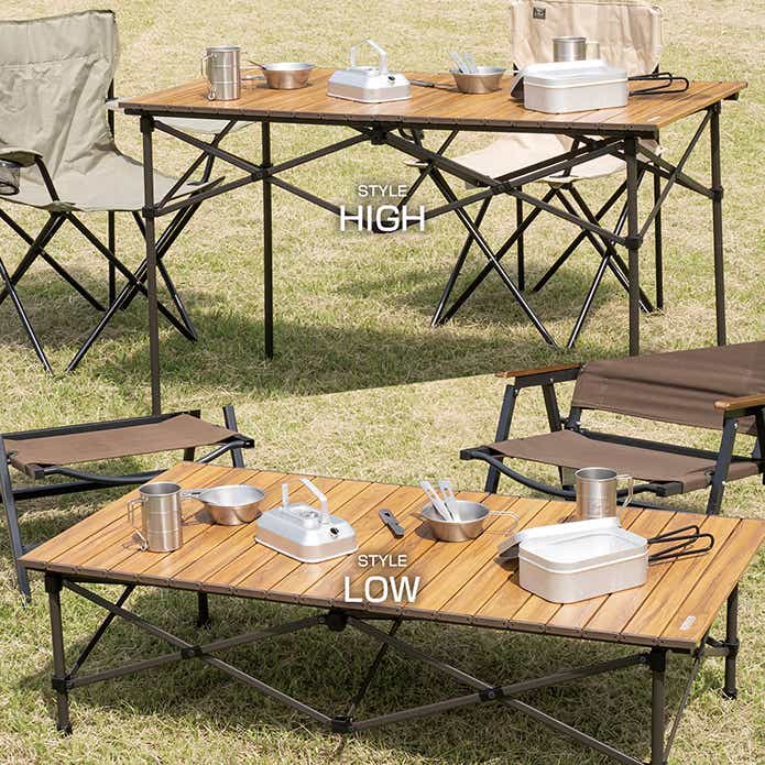 バンドックアルミロールテーブル