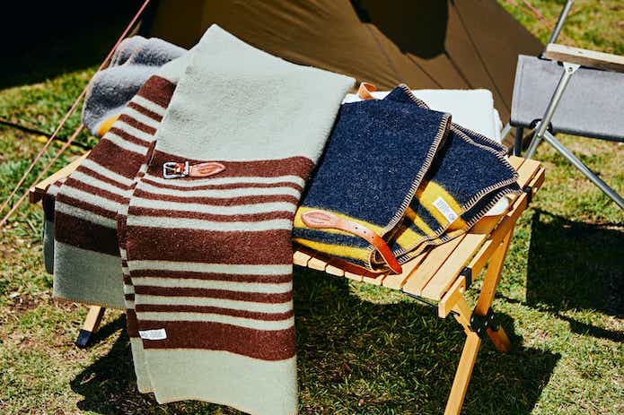 ホースブランケットリサーチのキャンプ毛布