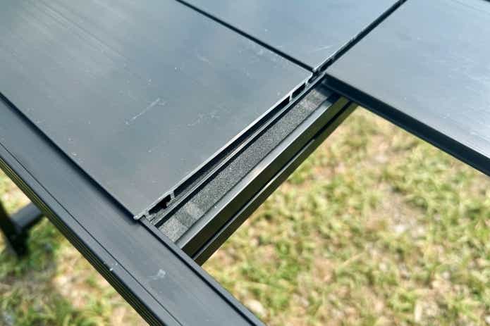 長谷川工業のアルミグリルテーブル