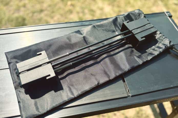 長谷川工業のアルミグリルテーブルのオプション品マルチホルダー