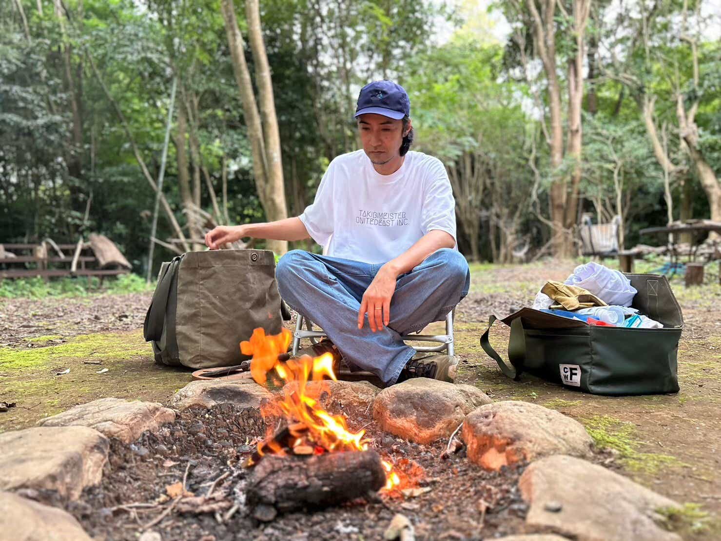 焚き火マイスター・猪野正哉氏