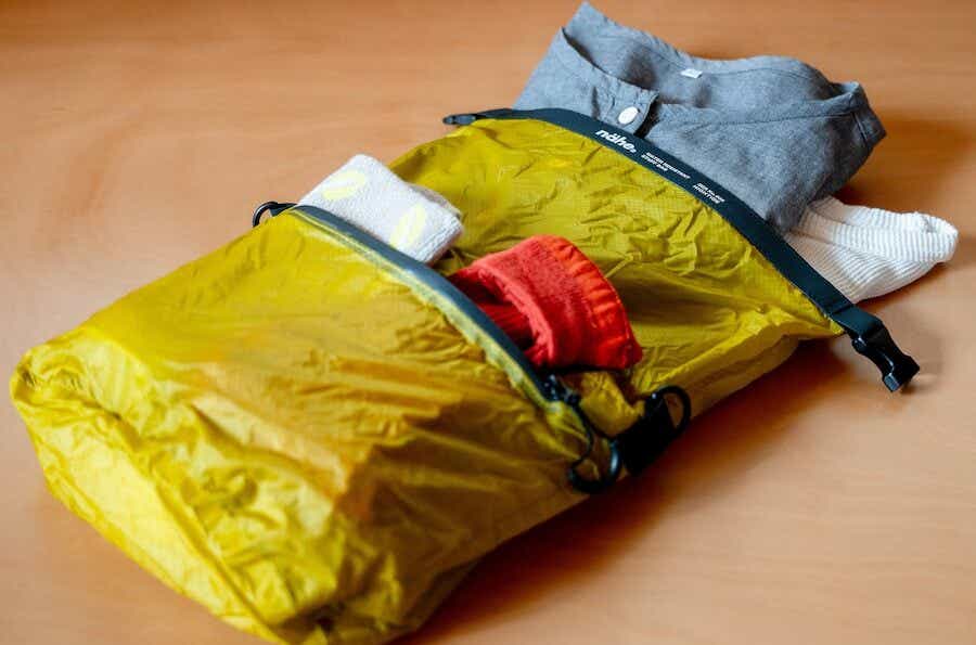 nähe「ドライバッグS 2WAY」に収納