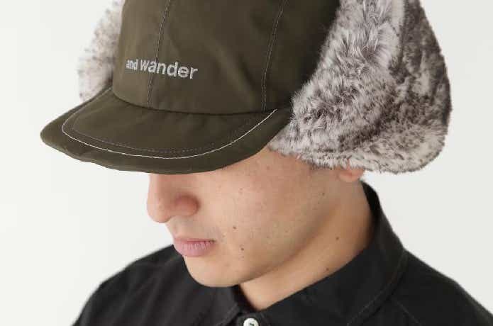 アンドワンダーのCORDURA 3L boa cap