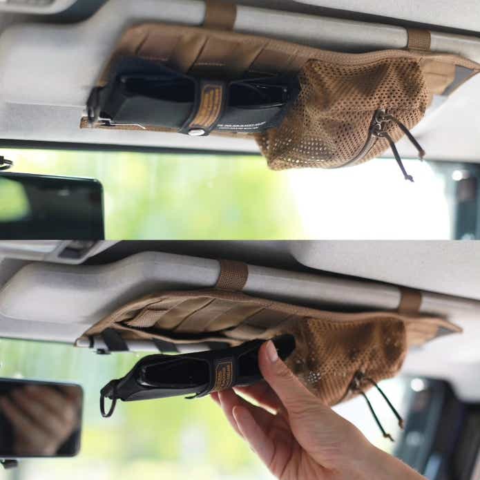 ポストジェネラル「TAPE SUN GLASSES HOLDER」