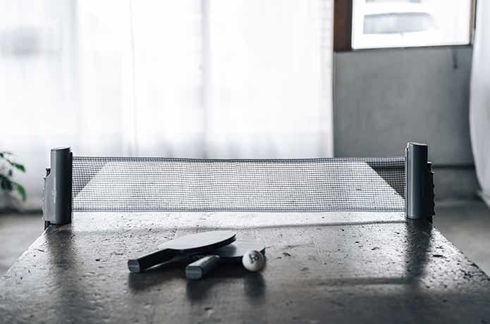 TABLE TENNIS SET_テーブルで