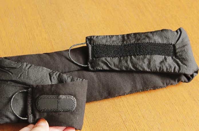 スリープマスク+イヤープラグスの面ファスナー